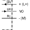 DPI M04 NPN NO P1mm noyé IO-Link 22(20)mm Inox 10-30Vdc Câble 2m PUR - IMM04-01BNSVU2S