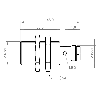 DPI M18 PNP NF P8mm noyé 46(30,5)mm Laiton 10-30Vdc / M12 3P - BES M18ME-POC80B-S04G (BES04R4)