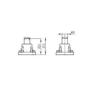 FDC EN 50041 POUSSOIR 1NO/1NF 1xM20 -30 ... +160 °C - MS 330-11Y-M20-1366-Lire la description