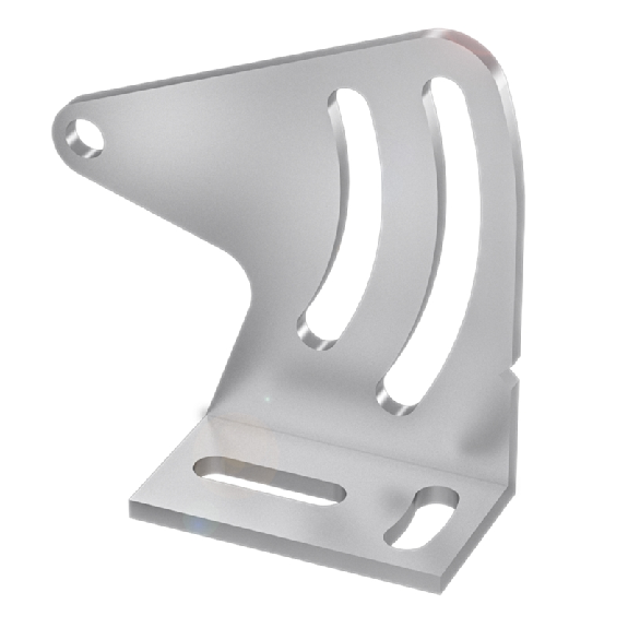 Equerre de montage pour capteur opt., BOS 26K, BOS 25K, BOS 21M - BOS 26-HW-1 (BAM00TK)-Leggi tutto