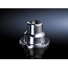 Fixation sol pivotante en inox 149x111x149mm (LxHxP) - CP 6663.400