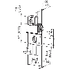 Kit 4 fixations latérales - BEF-1SHABAZN4 Kit 4 fixations latérales - BEF-1SHABAZN4