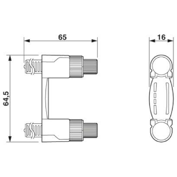 Système de fixation rapide pour transformateur - PACT-FAST-MNT-W16-L65-Lire la description