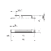 Fixation en profil d'aluminium FHDK 04 - BAU10163299