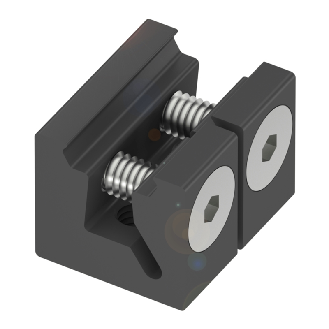 Fixation pour capteurs optoélectroniques BOS 21M, BOS 50K - BOS 21-KH-2 (BAM00TH)-Lire la description