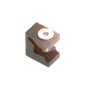 Fixation pour capteurs optoélectroniques BOS 21M, BOS 50K - BOS 21-KH-1 (BAM00TF)