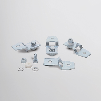 PATTES DE FIXATION MURALE  EN INOX (4PCS) - SDWCX-010-Lire la description
