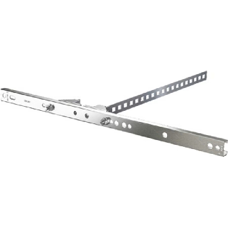 Fixation Poteau-AX KX-sur poteaux ronds ou rectangulaires-lot 2p - AX 2584.100 (LOT DE 2 PIECES)-Lire la description