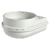 Base, montage en applique V12/24DAC GRIS - 90370 | BASE LT WALL V12/24DAC GY