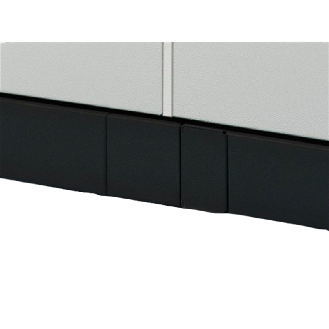 Baguette recouvrem.verticale RAL7035 -x2200x-mm (LxHxP) - VX 8800.875-Lire la description