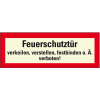 PERMALIGHT power langnachleuchtend Feuerwehrschild Feuerschutztür verkeilen..., Aluminium, 210x74mm, DIN 4066 PERMALIGHT power langnachleuchtend Feuerwehrschild Feuerschutztür verkeilen..., Aluminium, 210x74mm, DIN 4066