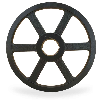 Poulie fonte trapézoïdale type SPC / C à moyeu amovible série 5050 avec 1 gorge, diamétre primitif de 630 mm Poulie fonte trapézoïdale type SPC / C à moyeu amovible série 5050 avec 1 gorge, diamétre primitif de 630 mm
