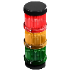 Colonne signal.compacte tricolore tige 24V - SG 2372.101