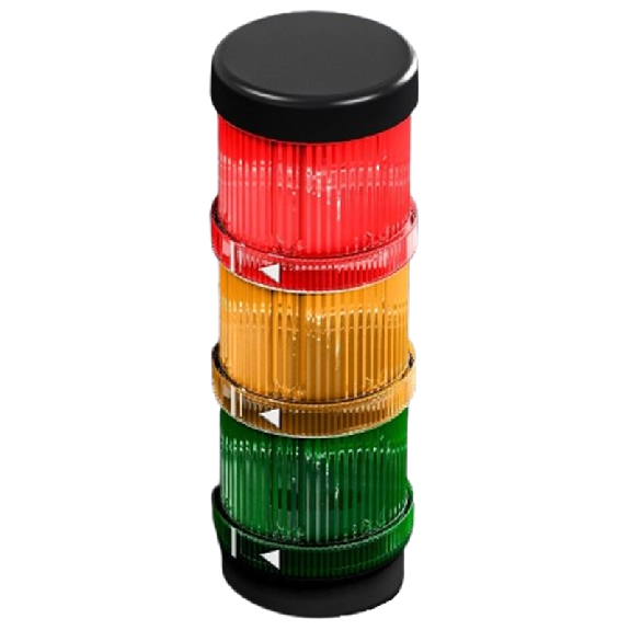 Colonne signal.compacte tricolore tige 24V - SG 2372.101 Colonne signal.compacte tricolore tige 24V - SG 2372.101-Lire la description