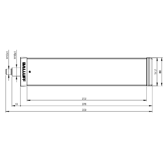 Colonne de signalisation à LED 5ET, IO-Link, 24Vdc, IP30 - BNI IOL-802-000-Z036-006 (BNI0081)-Lire la description