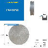 Pulegge Pulegge trapezoidali piene PAA4050 puleggia trapezoidale in alluminio 4 gole tipo A diametro 050 mm