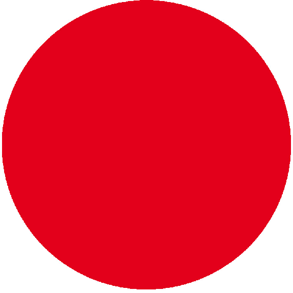Bodenmarkierer Ronde, Rutschhemmung R10, extrem haltbar, rot, Spezial-Kunststoff, Ø100mm, 50/VE-Leggi tutto