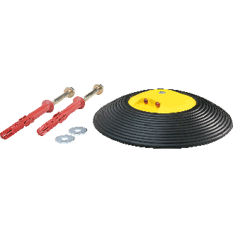 Tempo-Stopp-Nägel Speed-Stop, 4 Reflektoren, rutschfeste Oberfläche, schwarz/gelb-Beschreibung lesen