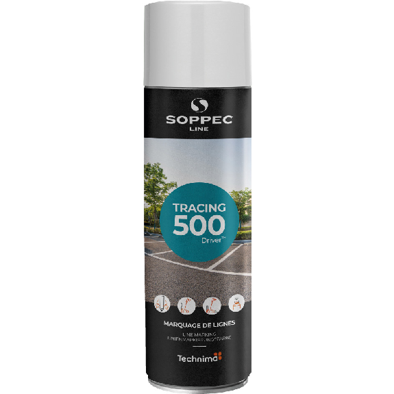 SOPPEC Bodenmarkierungsfarbe Tracing, für normal beanspruchte Flächen, weiß, 500ml/Dose SOPPEC Bodenmarkierungsfarbe Tracing, für normal beanspruchte Flächen, weiß, 500ml/Dose-Beschreibung lesen