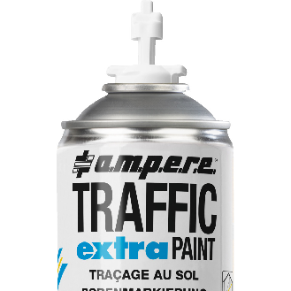 TRAFFIC extraPaint Bodenmarkierungsfarbe, für SUPER-Striper, gelb, 500ml/Dose-Beschreibung lesen