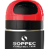 SOPPEC Markierfarbe Fluo T.P., für ca. 12 Monate, rot, fluoreszierend, 500ml/Dose