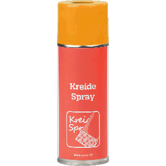 Kreidespray, zur kurzfristigen Kennzeichnung, orange, 400ml/Dose-Beschreibung lesen