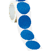 Bodenmarkierungspunkte, blau (ca. RAL 5015), Ø 68mm, 450/Rolle Bodenmarkierungspunkte, blau (ca. RAL 5015), Ø 68mm, 450/Rolle