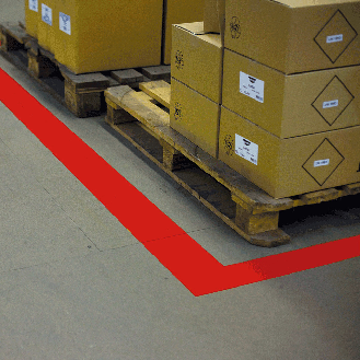 COLORMARK Bodenmarkierungsfarbe LINEMARKER, 2-Komponentenfarbe, rot, 500ml/Dose-Beschreibung lesen