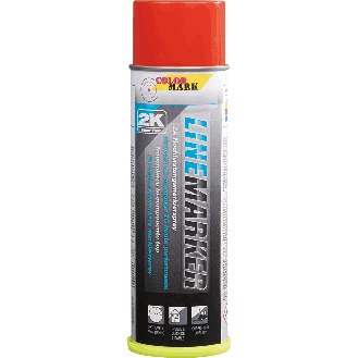 COLORMARK Bodenmarkierungsfarbe LINEMARKER, 2-Komponentenfarbe, rot, 500ml/Dose-Beschreibung lesen