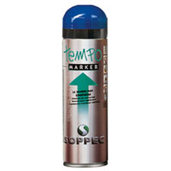 SOPPEC Markierfarbe Tempo Marker, für ca. 15 Tage, blau, 500ml/Dose-Beschreibung lesen