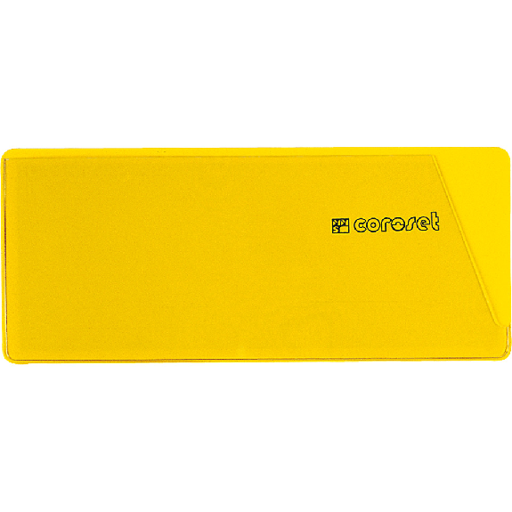 coroset magnetische Etikettenhalter, gelb, 137x58mm, 100/VE-Beschreibung lesen