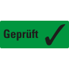 Organisationsetikett Geprüft, Pikto, grün, Haftpapier, ablösbar, 50x20mm, 500/Rolle Organisationsetikett Geprüft, Pikto, grün, Haftpapier, ablösbar, 50x20mm, 500/Rolle