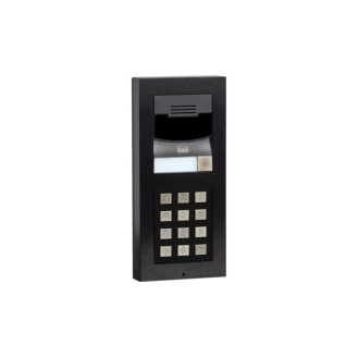 IP Verso Basic schwarz, Netzwerk Türstation, 1 Ruf Taste, Basiseinheit, ohne Kamera, SIP, IP54-Beschreibung lesen