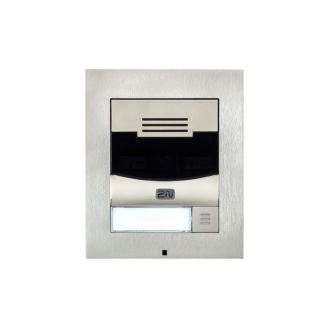 IP Solo Surface, Netzwerk Türstation, 1 Ruf Taste, Basiseinheit, Kamera, IK08, IP54, Aufputzmontage-Beschreibung lesen