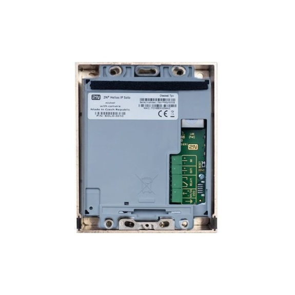 IP Solo Surface, Netzwerk Türstation, 1 Ruf Taste, Basiseinheit, Kamera, IK08, IP54, Aufputzmontage-Beschreibung lesen
