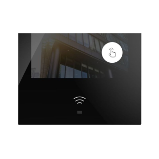 Netzwerk Türstation IP Style Basis RFID mit Kamera und 10 Zoll Display-Beschreibung lesen
