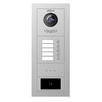 Dahua - VTO4202F-MB5 - 5 Knopf Modul, - 5 Klingel / 5 Knopf Modul - Material: Aluminium - IP65, IK07-Beschreibung lesen