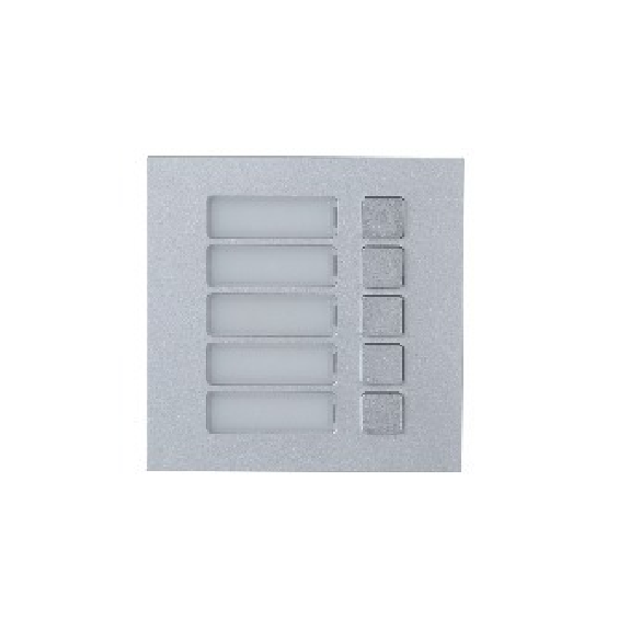 Dahua - VTO4202F-MB5 - 5 Knopf Modul, - 5 Klingel / 5 Knopf Modul - Material: Aluminium - IP65, IK07 Dahua - VTO4202F-MB5 - 5 Knopf Modul, - 5 Klingel / 5 Knopf Modul - Material: Aluminium - IP65, IK07-Beschreibung lesen