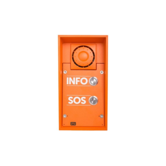 IP Safety 2Button INFO/SOS Netzwerk Türstation-Beschreibung lesen