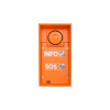 IP Safety 2Button INFO/SOS Netzwerk Türstation