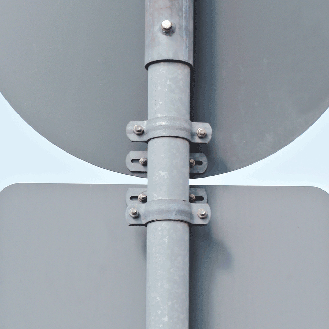 Rohrschelle R107, feuerverzinkter Stahl, für Ø 60mm, Lochabstand 70mm, 30x120mm-Beschreibung lesen