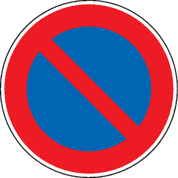 Verkehrszeichen Eingeschränktes Haltverbot, Nr.286, Aluminium RA1, reflektierend, Ø600mm, DIN 67520, nach StVO Verkehrszeichen Eingeschränktes Haltverbot, Nr.286, Aluminium RA1, reflektierend, Ø600mm, DIN 67520, nach StVO-Beschreibung lesen