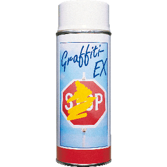 Graffiti-EX Spray, zum Reinigen glatter Oberflächen, reagiert schnell, 400ml/Dose-Beschreibung lesen