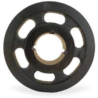 Riemenscheiben Trapezförmige Riemenscheiben mit abnehmbarer Nabe PFA30315M Trapezförmige gusseiserne Riemenscheibe Typ SPA / A mit abnehmbarer Nabe Serie 3020 mit 3 Nuten, Teilkreisdurchmesser 315 mm-Beschreibung lesen