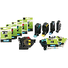 DYMO Schriftbandkassette, Schrift: schwarz, Grund: blau, Breite 9mm, 7m DYMO Schriftbandkassette, Schrift: schwarz, Grund: blau, Breite 9mm, 7m