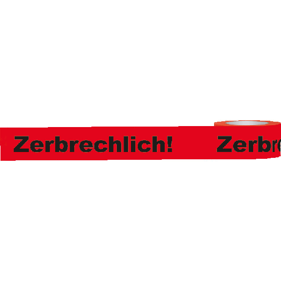 Warnband Zerbrechlich!, rot/schwarzPolypropylen, 50mmx66m, 6 Rollen/VE Warnband Zerbrechlich!, rot/schwarzPolypropylen, 50mmx66m, 6 Rollen/VE-Beschreibung lesen