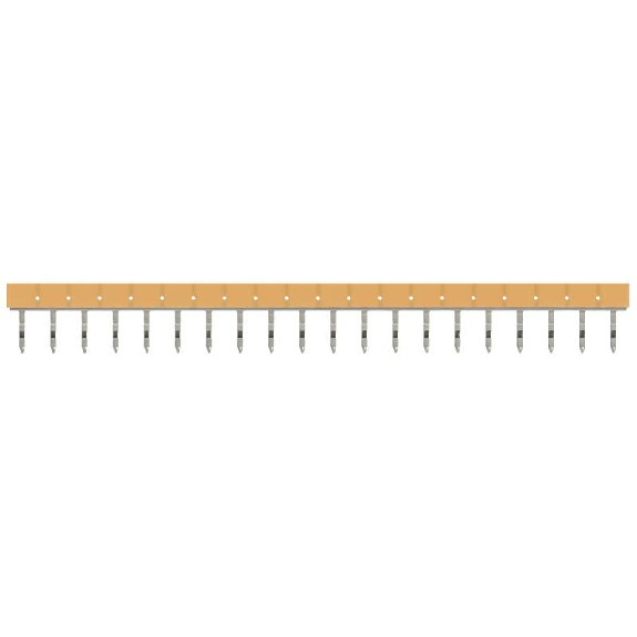 Pontage pour G2RV-SR/G3RV-SR pas de 6,2mm, 20 pôles, jaune - PYDN-6.2-200Y Pontage pour G2RV-SR/G3RV-SR pas de 6,2mm, 20 pôles, jaune - PYDN-6.2-200Y-Lire la description