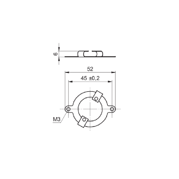 Kit de ressort anti-rotation (rond) pour axe creux traversant (<ø8mm) - BAU10158423 Kit de ressort anti-rotation (rond) pour axe creux traversant (<ø8mm) - BAU10158423-Lire la description