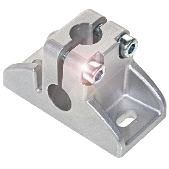Système de fixation, Logement de tiges Ø12 mm, Matériau boîtier GD-Zn - BMS CU-M-D12-B040-00 (BAM0275)-Lire la description