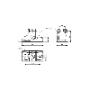 Système de fixation, Logement de tiges Ø12 mm, Matériau boîtier GD-Zn - BMS CU-M-D12-B040-00 (BAM0275) Système de fixation, Logement de tiges Ø12 mm, Matériau boîtier GD-Zn - BMS CU-M-D12-B040-00 (BAM0275)